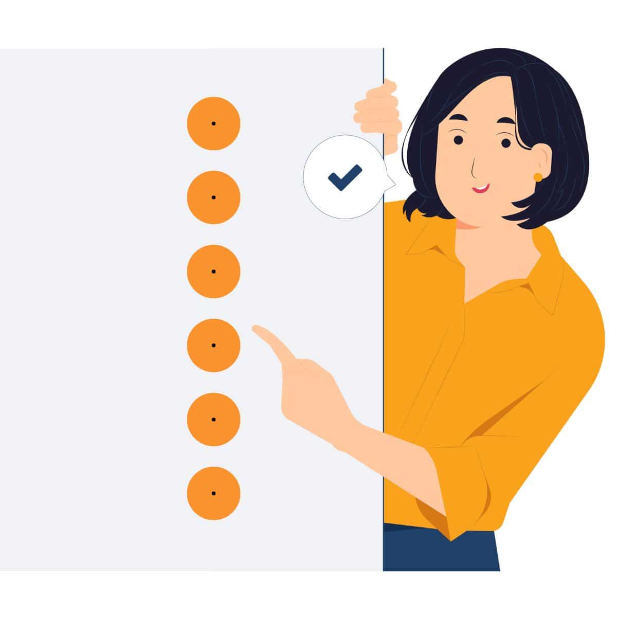 Individual career services illustration showing career direction, strengths, development, positioning and practical next steps